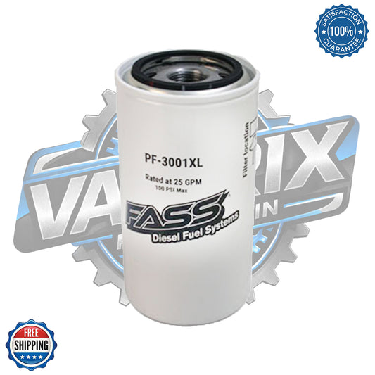 FASS PF‑3001XL XL Fuel Particulate Filters – 2‑Pack Premium Extended Life Diesel Replacement