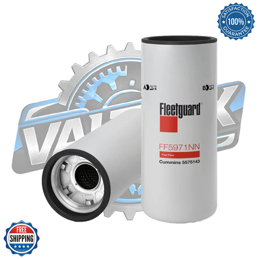 Genuine Fleetguard FF5971NN Fuel Filter (Pack of 6) | OEM NanoNet® Technology for Cummins 6.7L