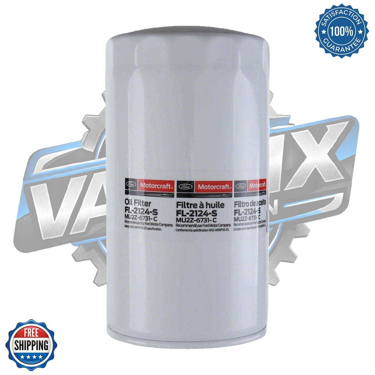 2017–2024 Ford 6.7L Power Stroke F250 F350 F450 F550 Air Fuel & Oil Filter Kit Motorcraft FD-4625 + FA-1927 + FL-2124S