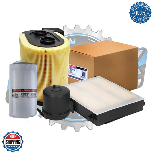 2017–2024 Ford 6.7L Power Stroke F250 F350 F450 F550 Air Fuel & Oil Filter Kit Motorcraft FD-4625 + FA-1927 + FL-2124S