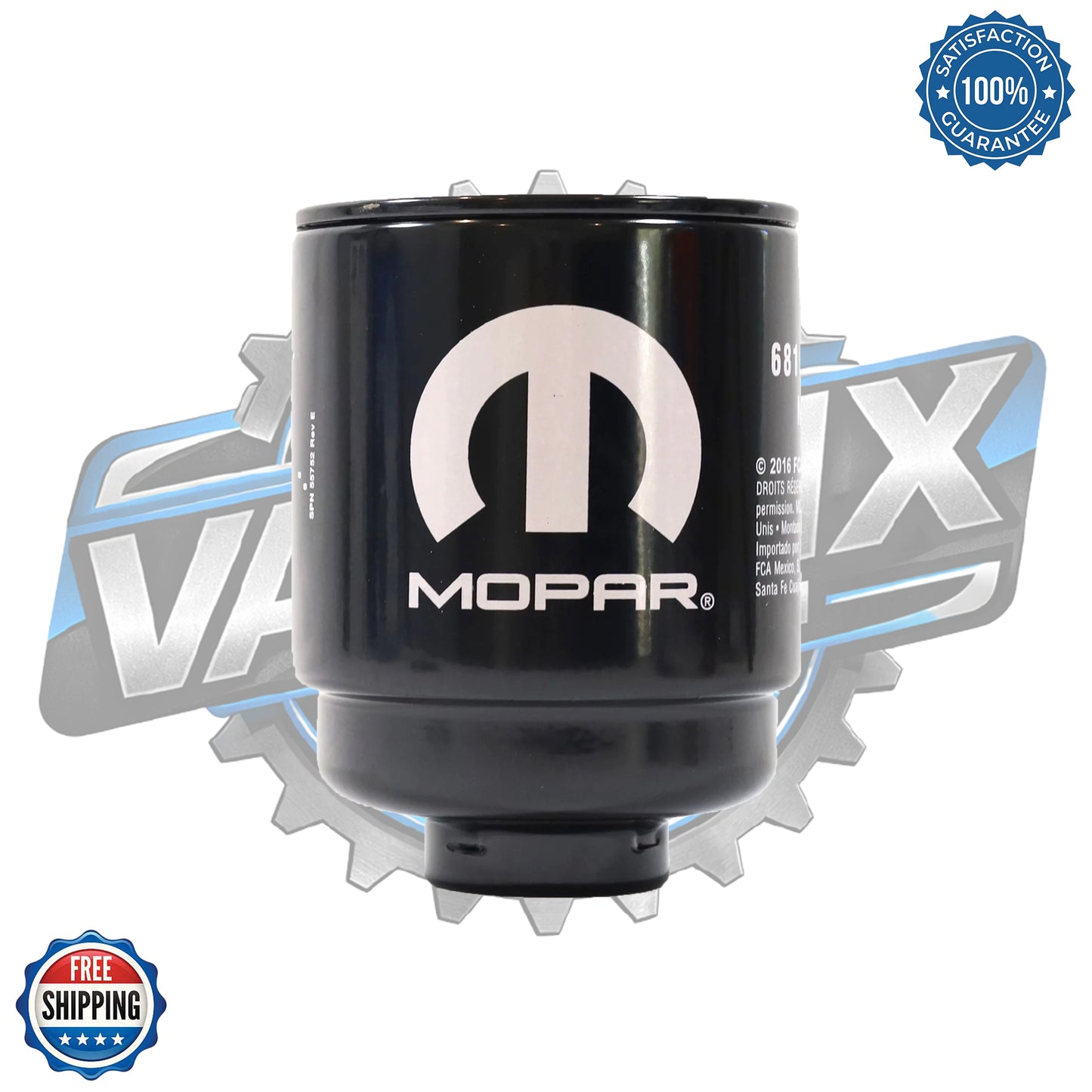 Genuine Mopar 68197867AB Fuel Water Separator Filter | OEM Replacement for Ram Cummins 6.7L Diesel