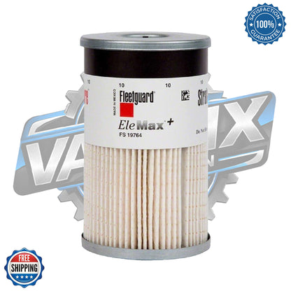 Genuine Fleetguard FS19764 Fuel Water Separator | OEM Filter for Cummins and Caterpillar Engines