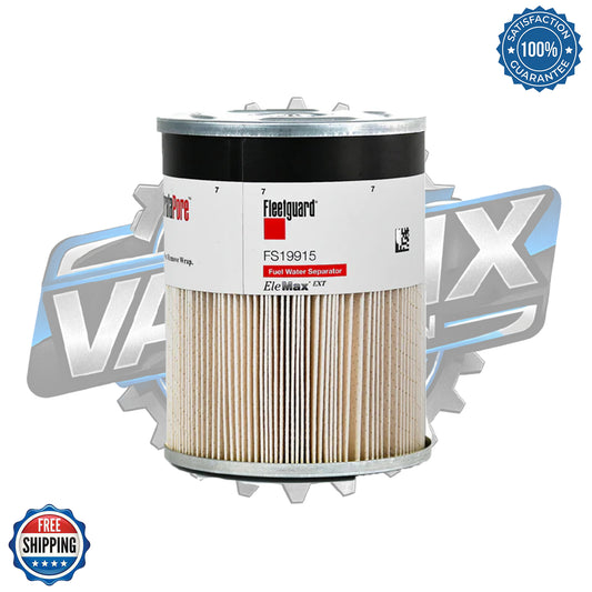 Genuine Fleetguard FS19915 Fuel Water Separator (Pack of 6) | OEM Diesel Filter for Cummins 6.7L