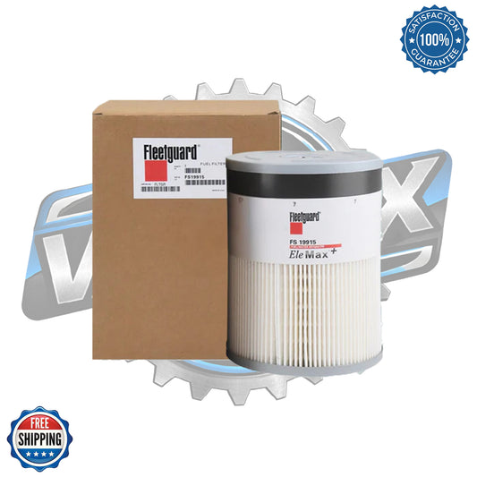 Genuine Fleetguard FS19915 Fuel Water Separator (Pack of 6) | OEM Diesel Filter for Cummins 6.7L