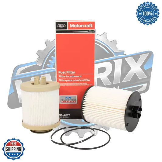 Genuine Motorcraft FD-4617 Fuel Filter Kit | OEM Replacement for Ford 6.4L Powerstroke Diesel