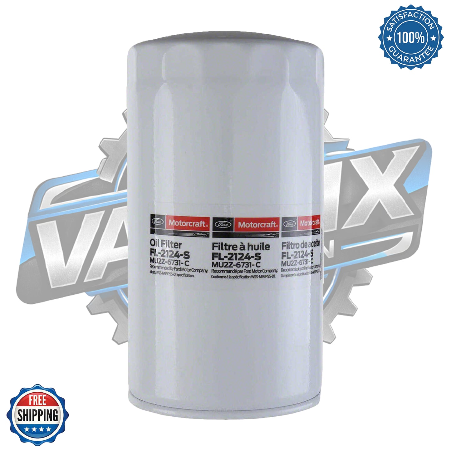 2017–2024 Ford 6.7L Power Stroke F250 F350 F450 F550 Air Fuel & Oil Filter Kit Motorcraft FD-4625 + FA-1927 + FL-2124S